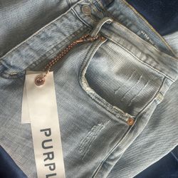 Men’s Purple Jeans 
