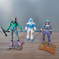 3 Fortnite 3.75" Figures