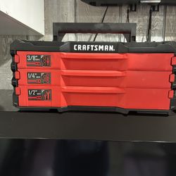 Craftsman Versa Stack Socket Tool Box