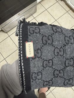 Black Gucci Scarf