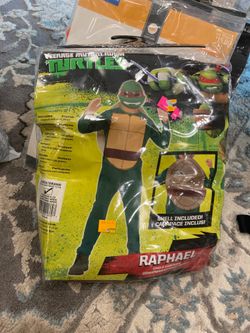 Teenage Mutant Ninja Turtles Raphael costume 8-10 years