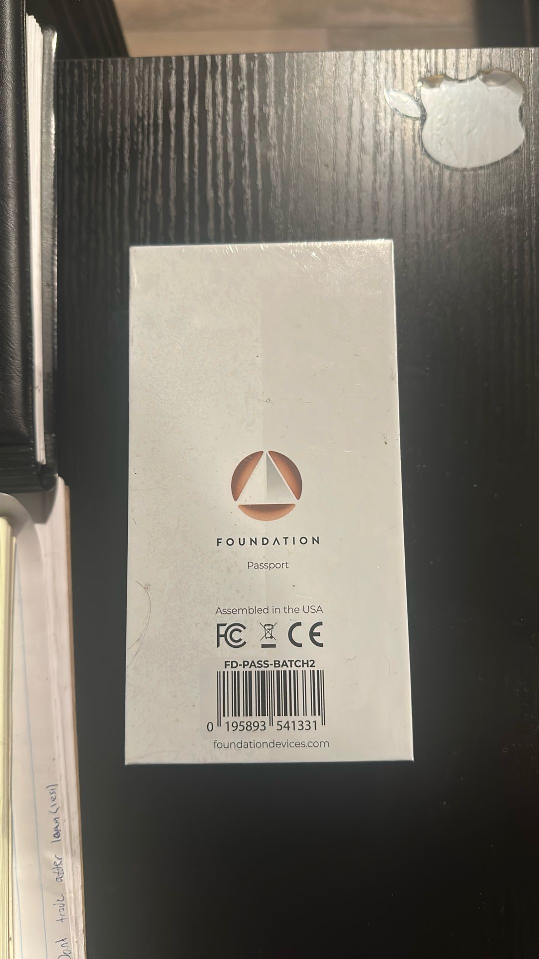 Passport crypto wallet