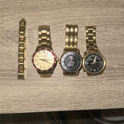 Gold Plated Watch Lot 