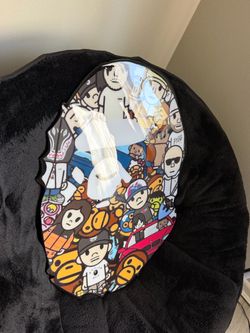 Epoxy Bape wall art and Milo wall art