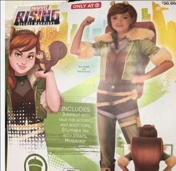 Marvel Rising Secret Warriors Squirrel Girl Halloween Costume Size 8/10