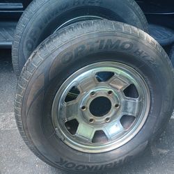 2-14" Used Tires On Rims