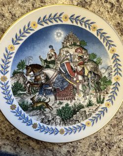 A Rare Fleetwood Collection-The Magi Christmas Decorative Plate.