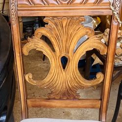 Vintage Queens Chair (as Is)