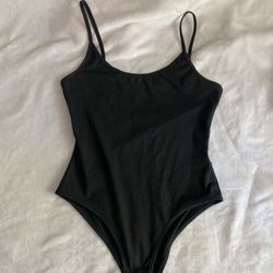 Petite Black Bodysuit 