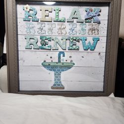 Bathroom Wall Hanging / Picture