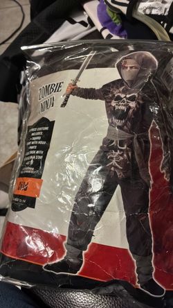 Zombie Ninja childXlarge12-14