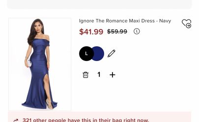 Navy Blue Dress