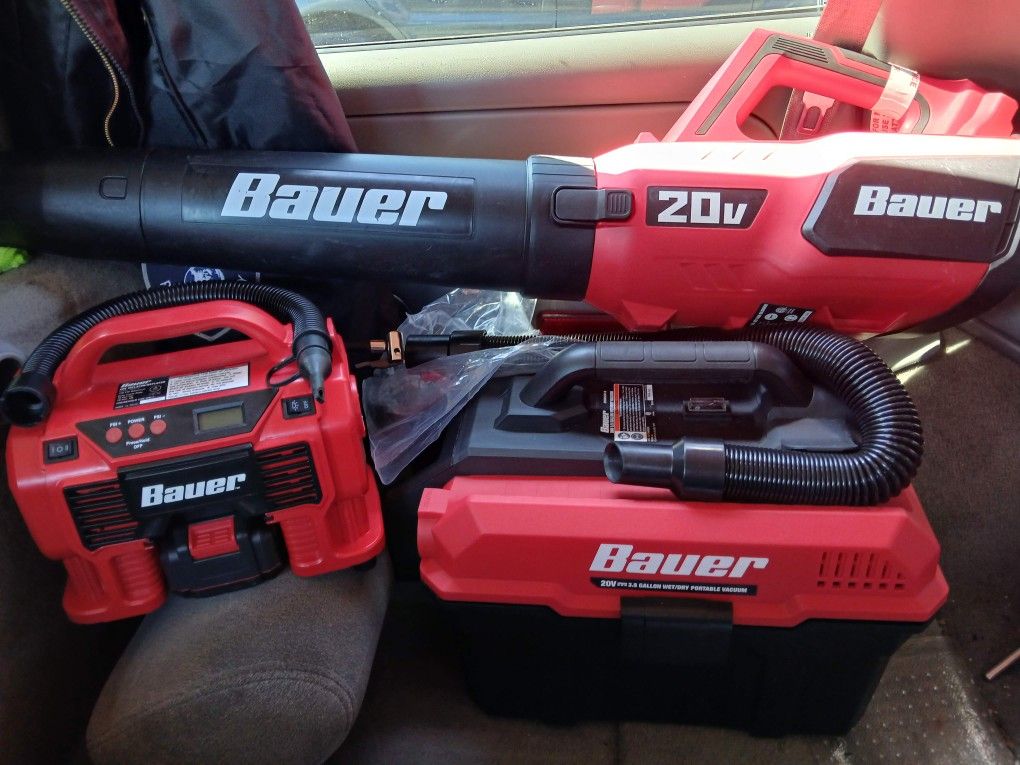 Bauer Inflator Vacuum And Blower