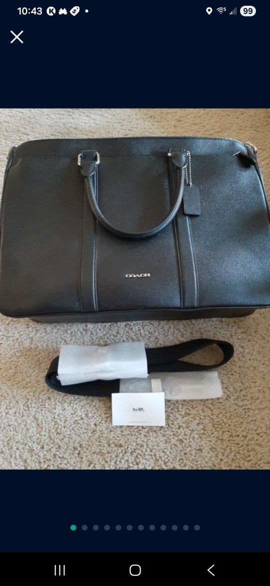 New Coach Metropolitan Leather Bag