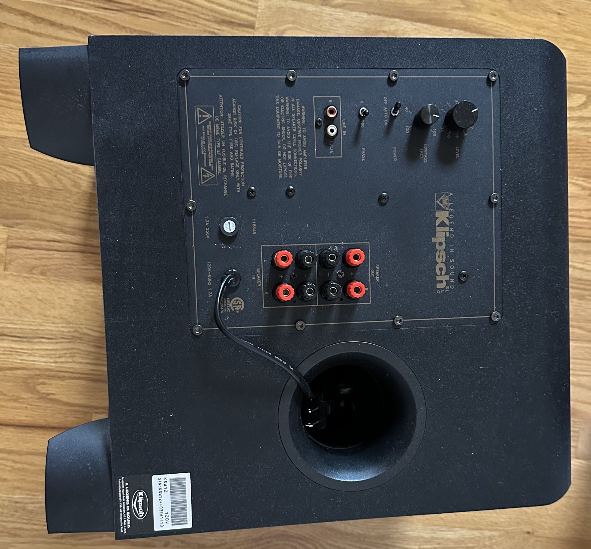 Klipsch Subwoofer