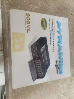 Old school pyramid car equalizer 906VL