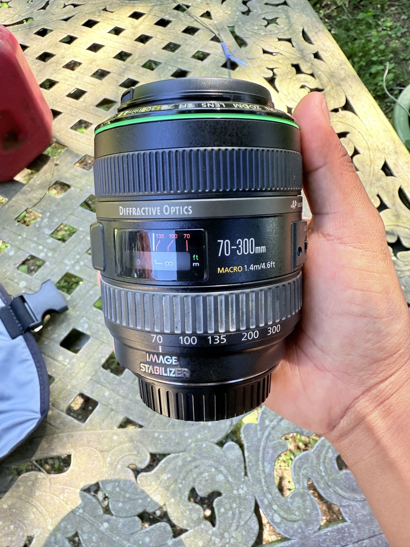 70 -300 Macro 1.4/4.6ft Canon Lens Macro