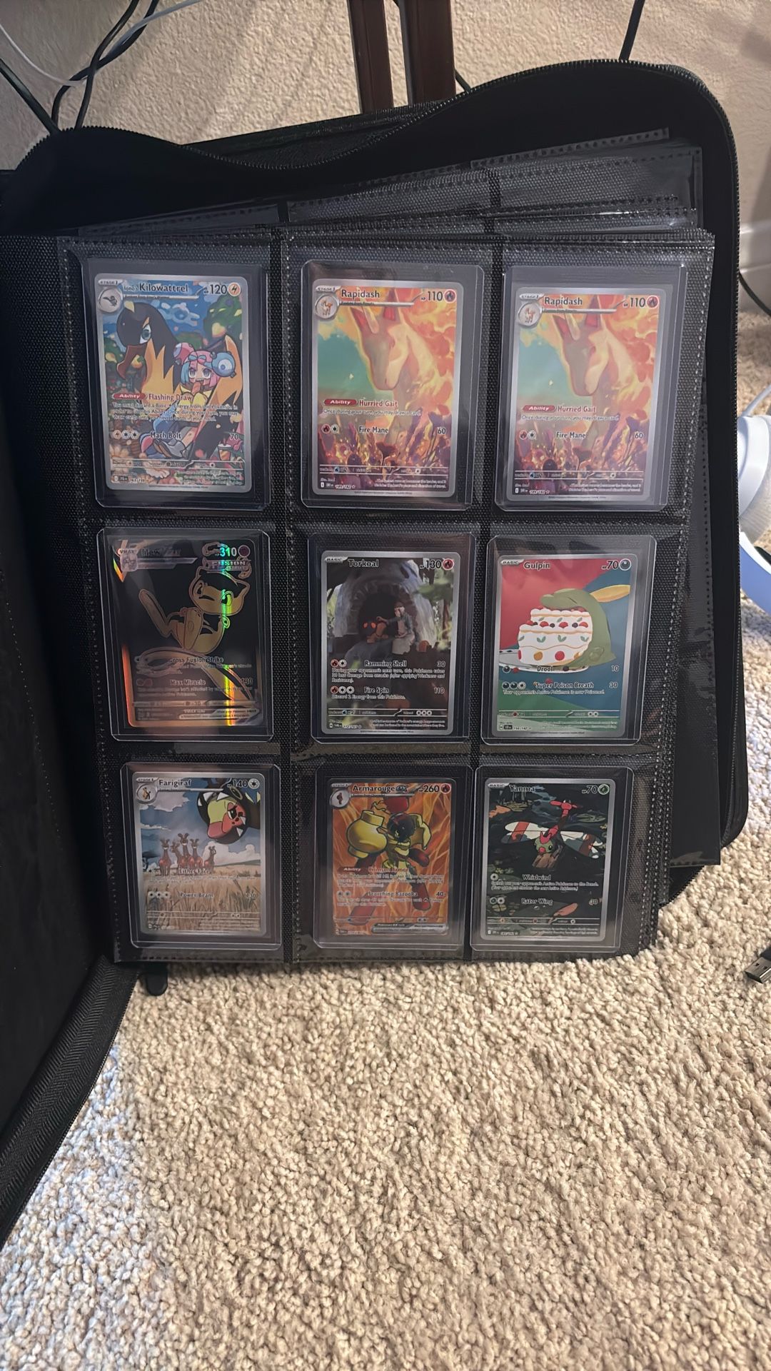 Full graphic Pokemon Card Collection