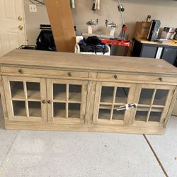Pottery Barn Livingston Media Console