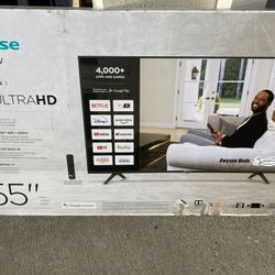 55” Inch Hisense Smart Android UHDTV 4K 