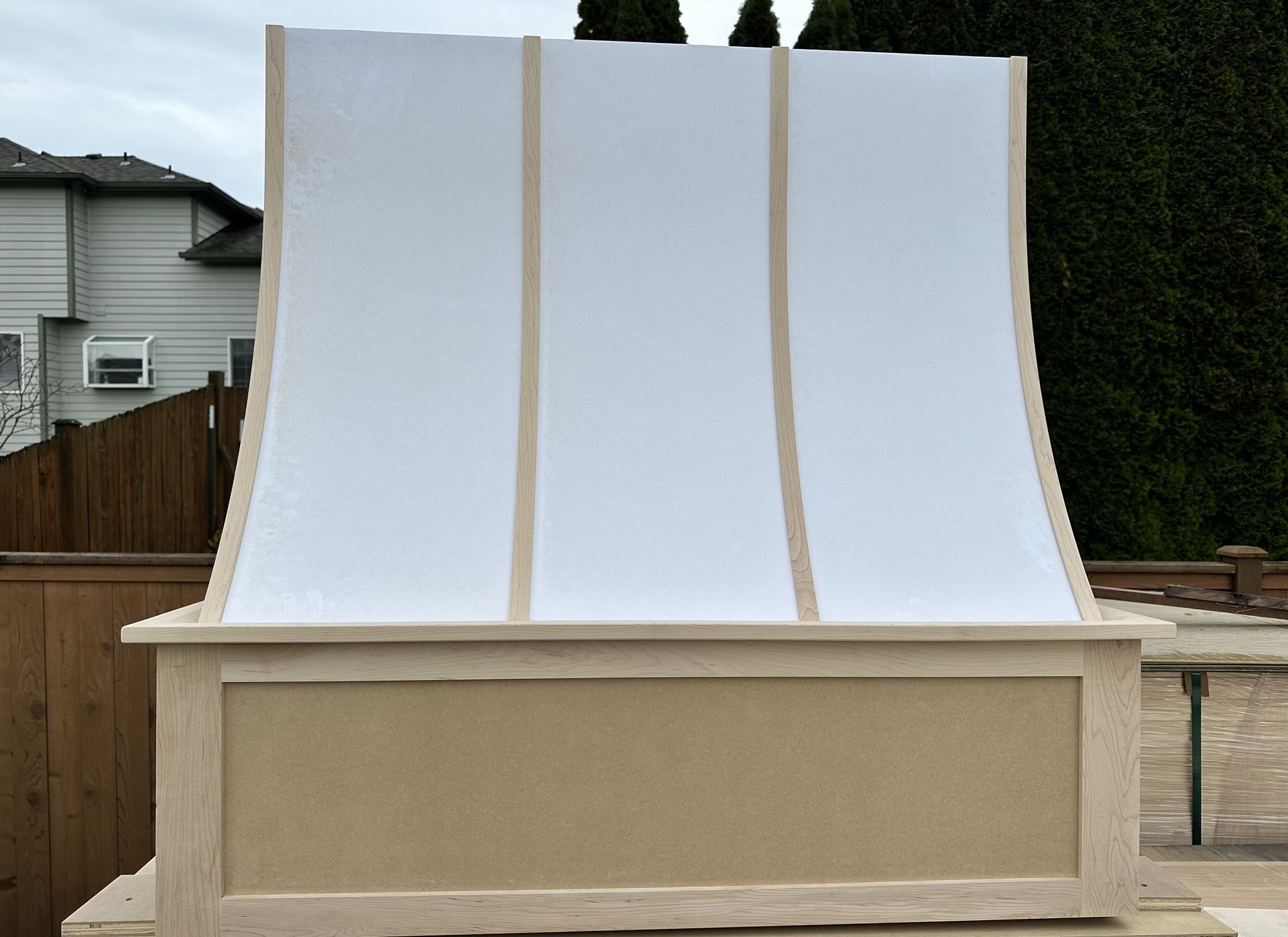 Wooden Custom Range Hood