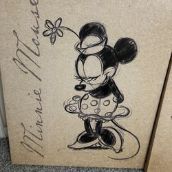 Disney Minnie And Mickey Canvas Prints