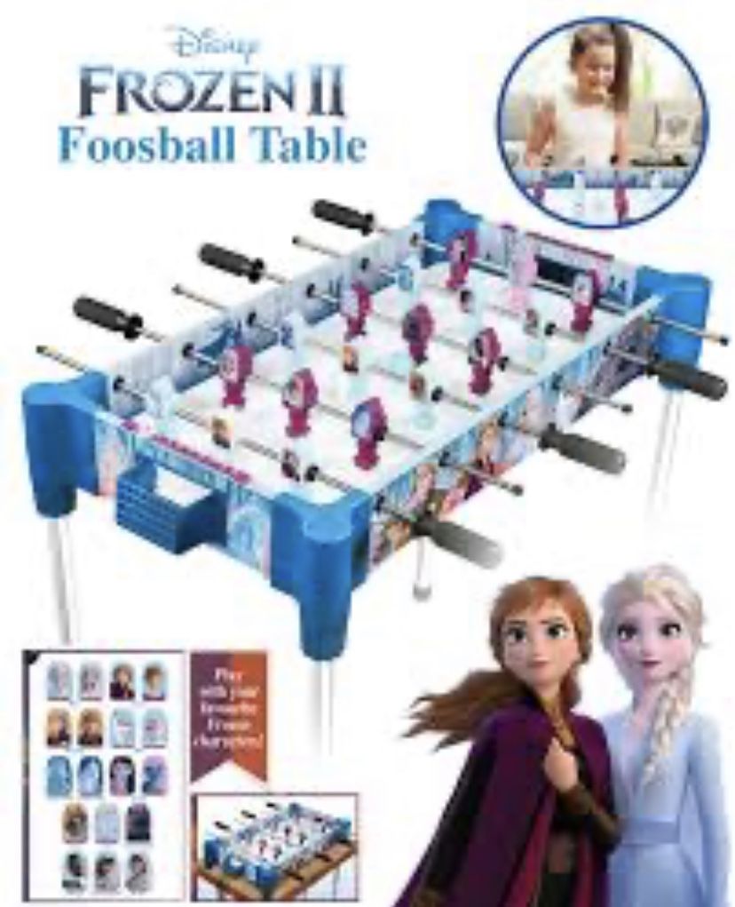 Kids Toy Frozen Foosball Table 