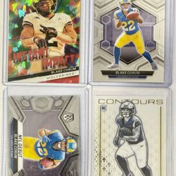 Blake Corum - Los Angeles Rams - 4 Card Lot