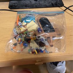 Random Bag Full Of Lego And Other Toys
