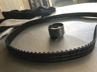 New B16 timing belt and tensioner