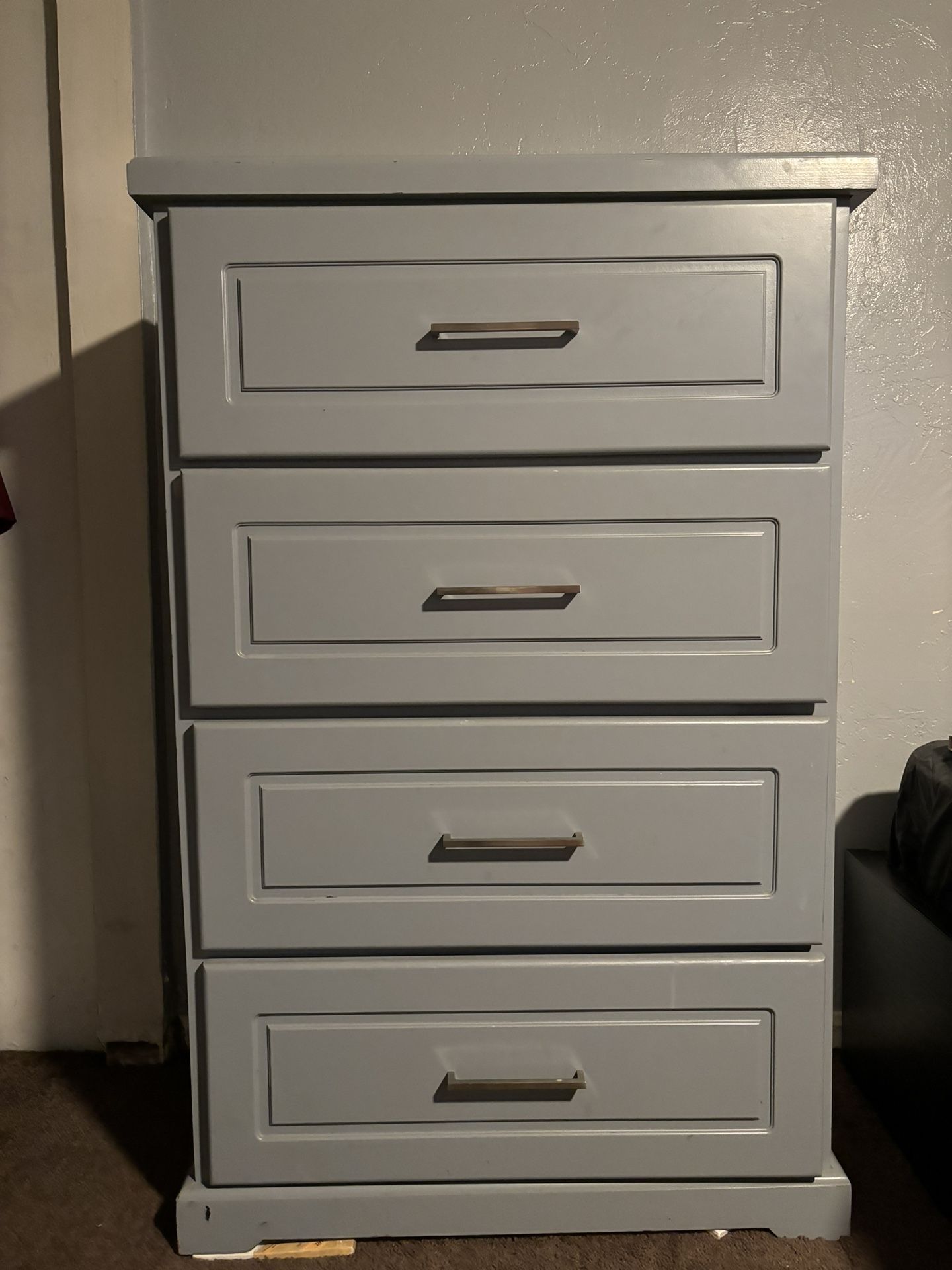 Gray dresser