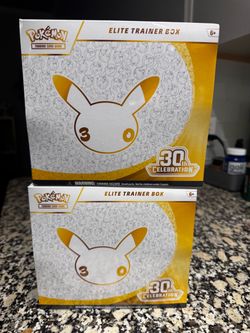 30th anniversary elite trainer box pokemon cards