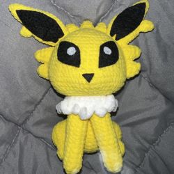 Handmade Pokemon Jolteon Crochet