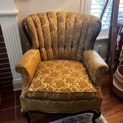 Vintage Wingback Chair
