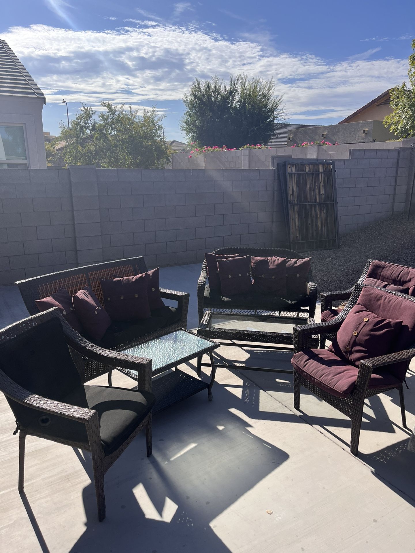 Patio Set (8 Piece)