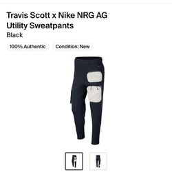 Travis Scott x Nike NRG Utility Sweatpants for Sale in Northglenn, CO