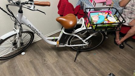 Oraimo Electric City Bike with Rear Rack