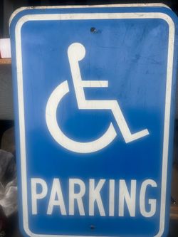 Handicap Parking Sign