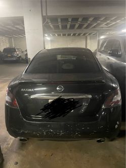 2012Nissan Maxima Black Sedan