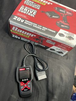 New Impact Wrench And Obd2 Scanner
