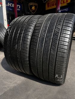 2 PIRELLI 295/35R22 PERFORMANCE TIRES USED – MOUNT & BALANCE INCLUDED