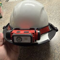 Hard Hat And Milwaukee Light