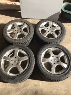 Mille Miglia 1000 EVO 16” wheels with snow tires 5 x114.3