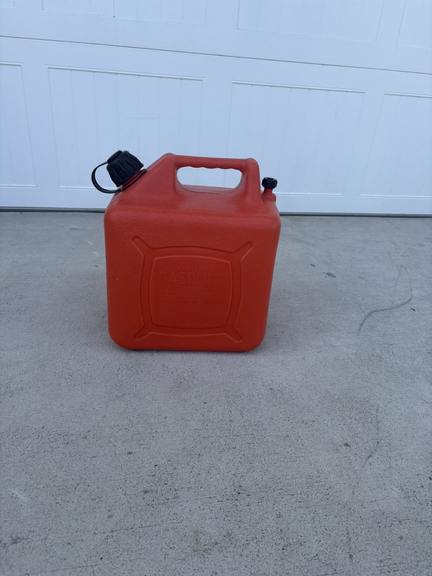 Vintage 5 Gallon Gas Tank By Reliance