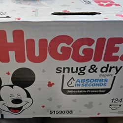 Huggies Snug & Dry Diapers Size 1