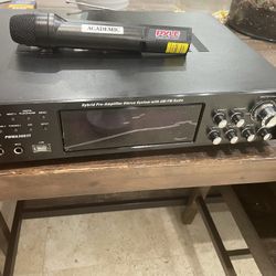 Pyle Hybrid Pre Amplifier Stereo 