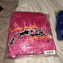 Sp5der P*nk V2 Hoodie “pink” Size M