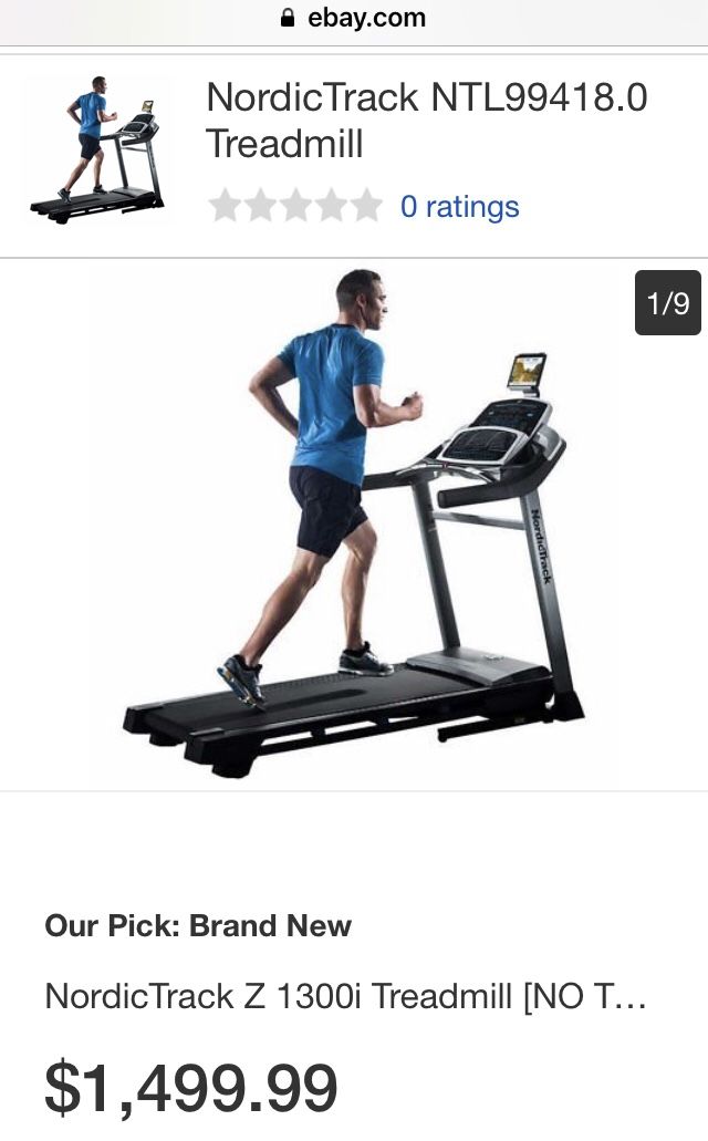 NordicTrack Z 1300i Treadmill