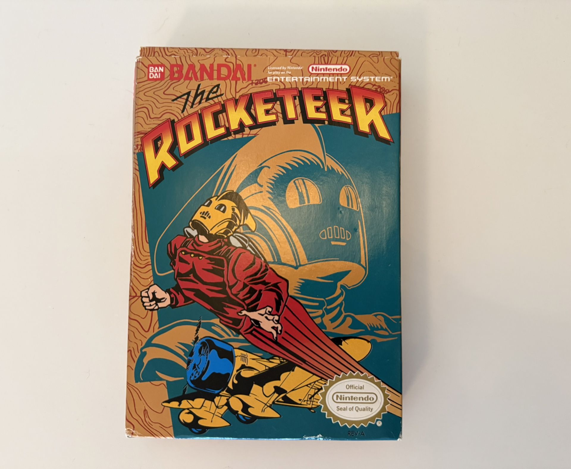 The Rocketeer Nintendo NES Game (Cart + Box)