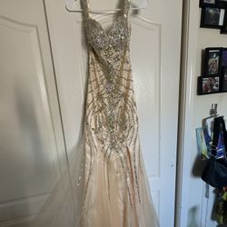 beaded mermaid dress